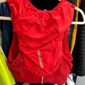 Salomon Red Running Vest, Unisex
